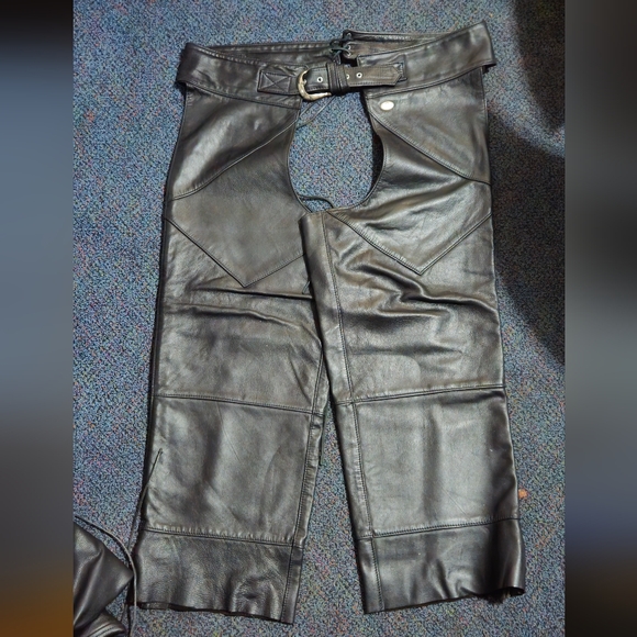 Harley davidson leather chaps - Picture 8 of 8